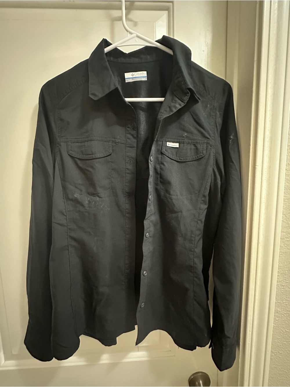 Columbia omnishade Button-Up Lightweight sun protective upf shirt